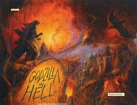godzilla in hell feats