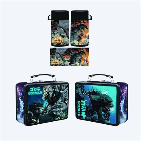 Godzilla 2014 school lunch box (soft) Lunch box, Godzilla, School