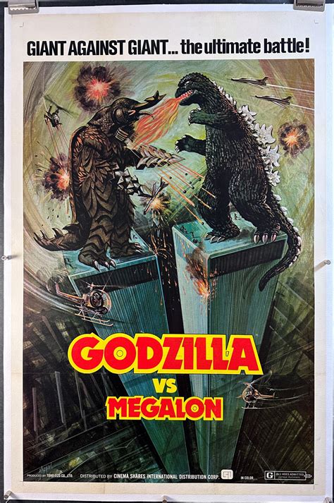 godzilla poster vintage value