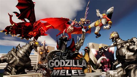 godzilla saves the earth melee