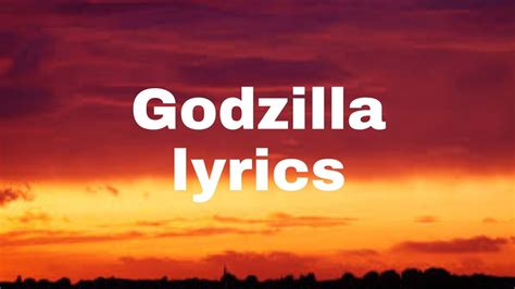 godzilla the song lyrics
