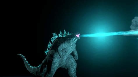 godzilla using atomic breath