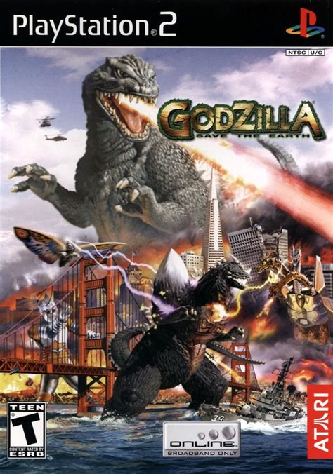 godzilla video games for ps2