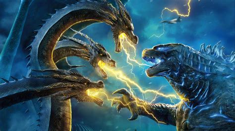 godzilla vs ghidorah picture