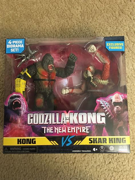 godzilla vs kong 2 pack