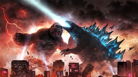 godzilla vs kong wallpaper 2021 4k