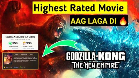 godzilla x kong rating rotten tomatoes