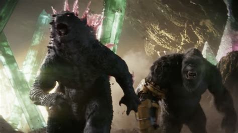 godzilla x kong running