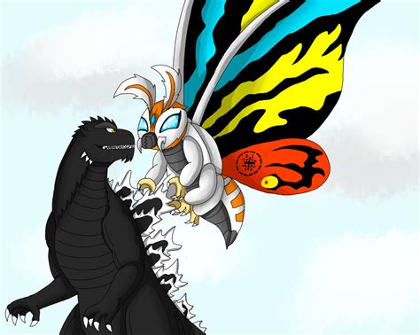 godzilla x mothra deviantart
