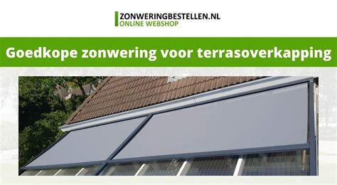 Goedkope Zonwering Overkapping