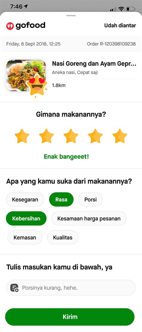 gofood review & rating indonesia