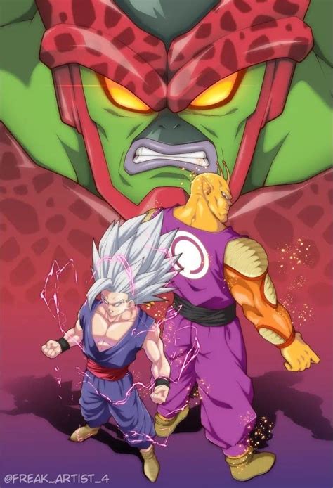 Gohan And Piccolo Vs Cell