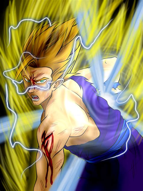 gohan with one arm
