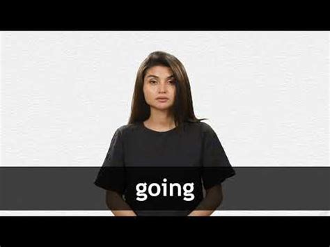 Going Definition Synonyms