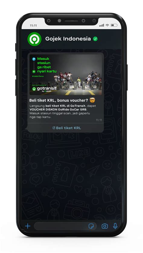 Gojek WhatsApp