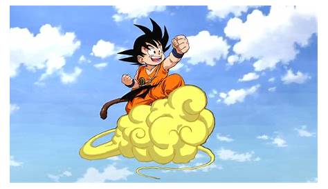 Goku on his nimbus by TheZackBurg on DeviantArt