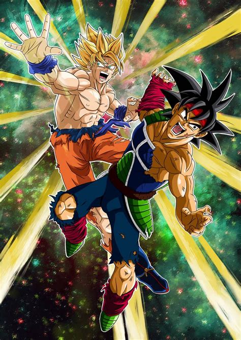 goku and bardock wallpaper