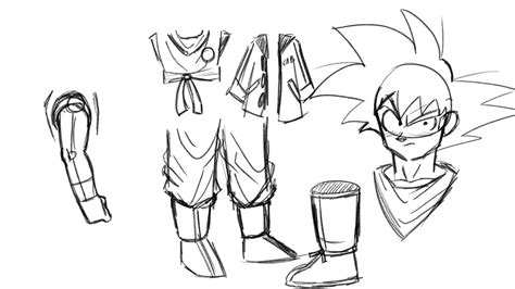 Goku Art Reference