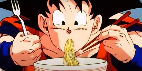 Goku Eating