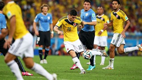 gol de james contra uruguay