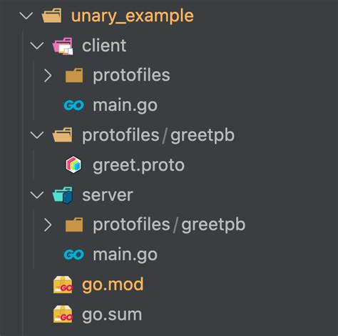 golang client server example