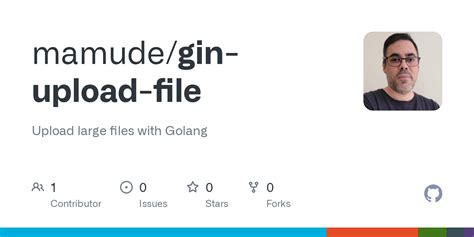 Golang Gin Upload File Example