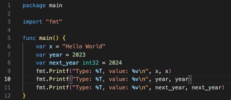 Golang Print Address Of Variable