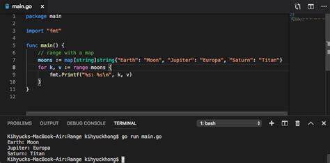 Golang Template Nested Range