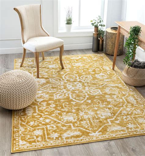 Discover The Beauty Of Gold Area Rugs In 2023
