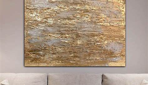 10 Beautiful and Glamorous Gold Wall Decor Ideas - roomdsign.com