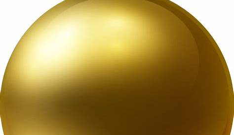 Golden Christmas Ball Transparent PNG | PNG Mart