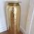 gold floor vase for sale