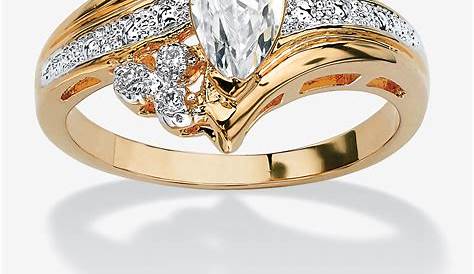 Gold Marquise Engagement Rings 80s Throwback Yg M 1 5 Peach Morganite Ring Ruby Wedding Vintage