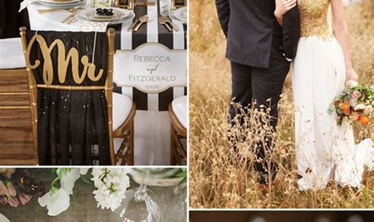 Unveiling the Enchanting World of Gold Wedding Colors