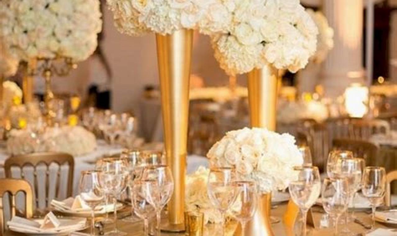 Golden Elegance: A Guide to Enchanting Gold Wedding Decorations