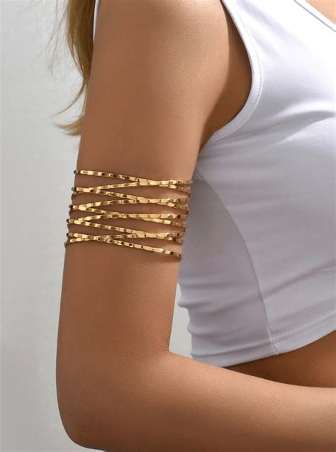 Gold Arm Cuffs