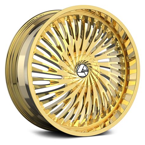 gold azara wheels