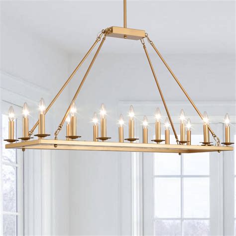 Gold Dining Room Light Fixture