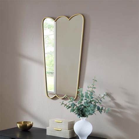 Gold Edge Wall Mirror