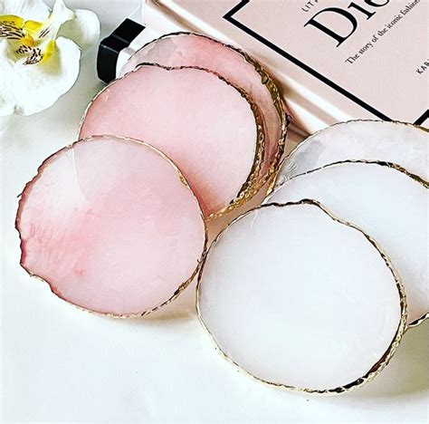 Gold Edging For Resin Coasters