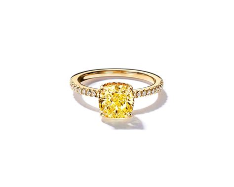 gold engagement ring tiffany