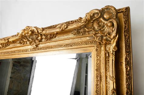 Gold Floor To Ceiling Mirror