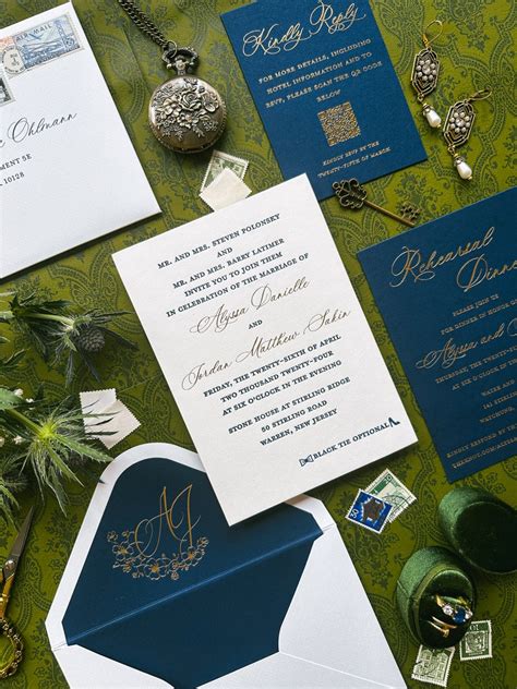 Gold Foil Letterpress