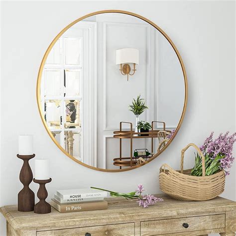 Gold Framed Mirror For Wall