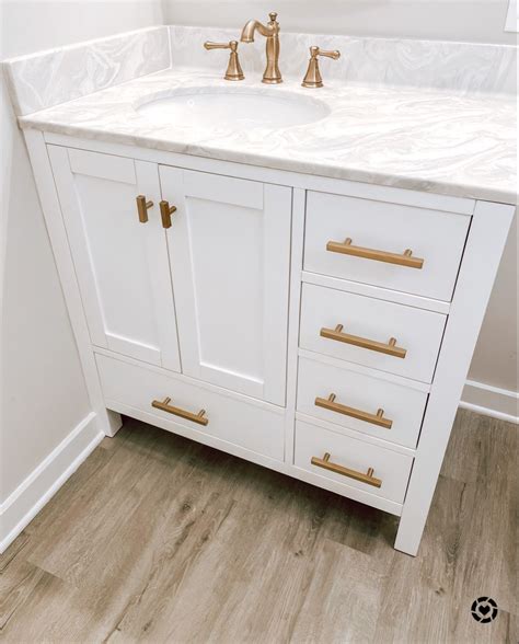 Gold Hardware Vanity