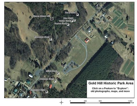 Gold Hill Nc Map