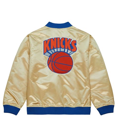Gold Knicks Jacket