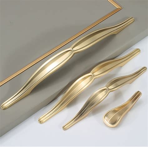 Gold Leaf Cabinet Hardware