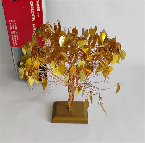 Gold Leaf Metal Tree