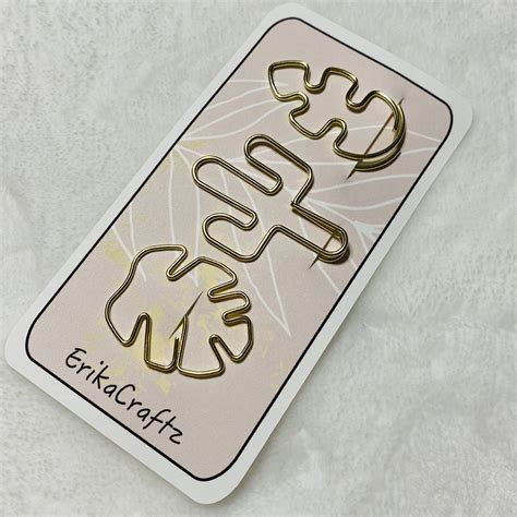 Gold Leaf Paper Clips